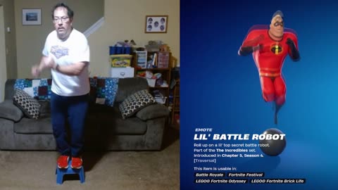 FFG Dance Fortnite Emotes Lil' Battle Robot