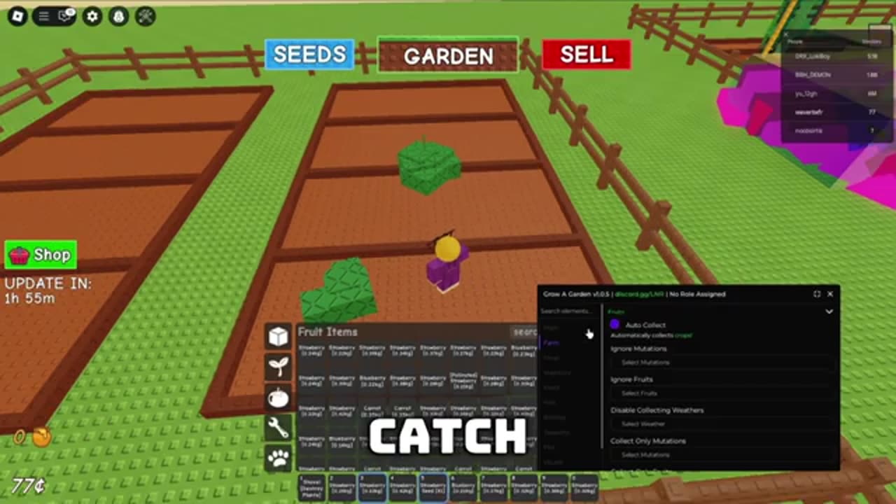 OP Grow a Garden Script Auto Get Bee Queen