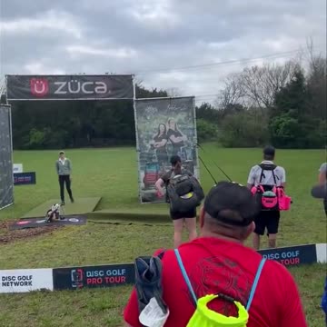 Female disc golfer Abbie Wilson takes a stand.