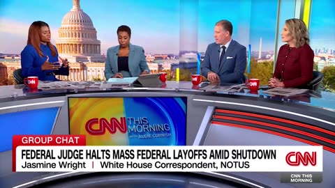 Federal judge halts mass federal layoffs amid shutdown