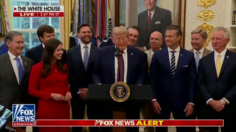 President Trump announces he is moving the US Space More than 30,000 JOBS will now be created