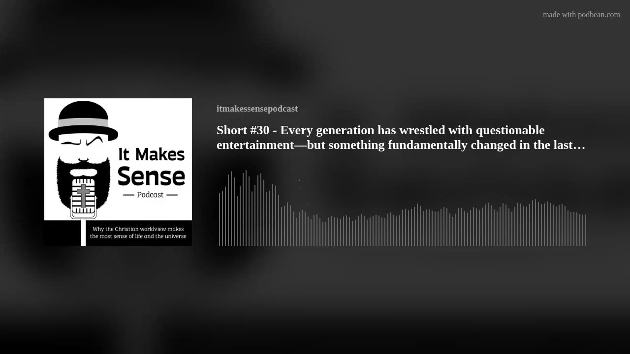 short #30 - Every generation has wrestled with questionable entertainment
