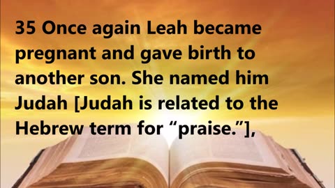 The birth of Judah