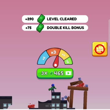 Bazooka Boy Game Level 44