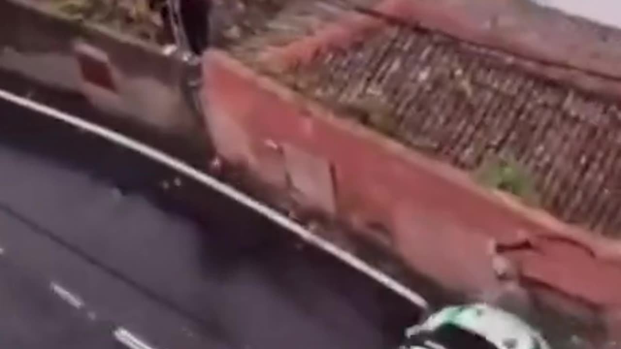 Shocking Rally Accident in Tenerife! Building Partially Collapses | April 2025
