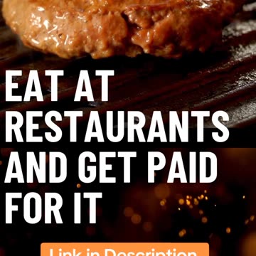 🍽️💰 Eat at Restaurants and Get PAID for It!