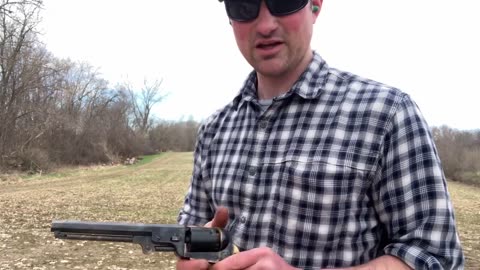 How to load a cap and ball revolver