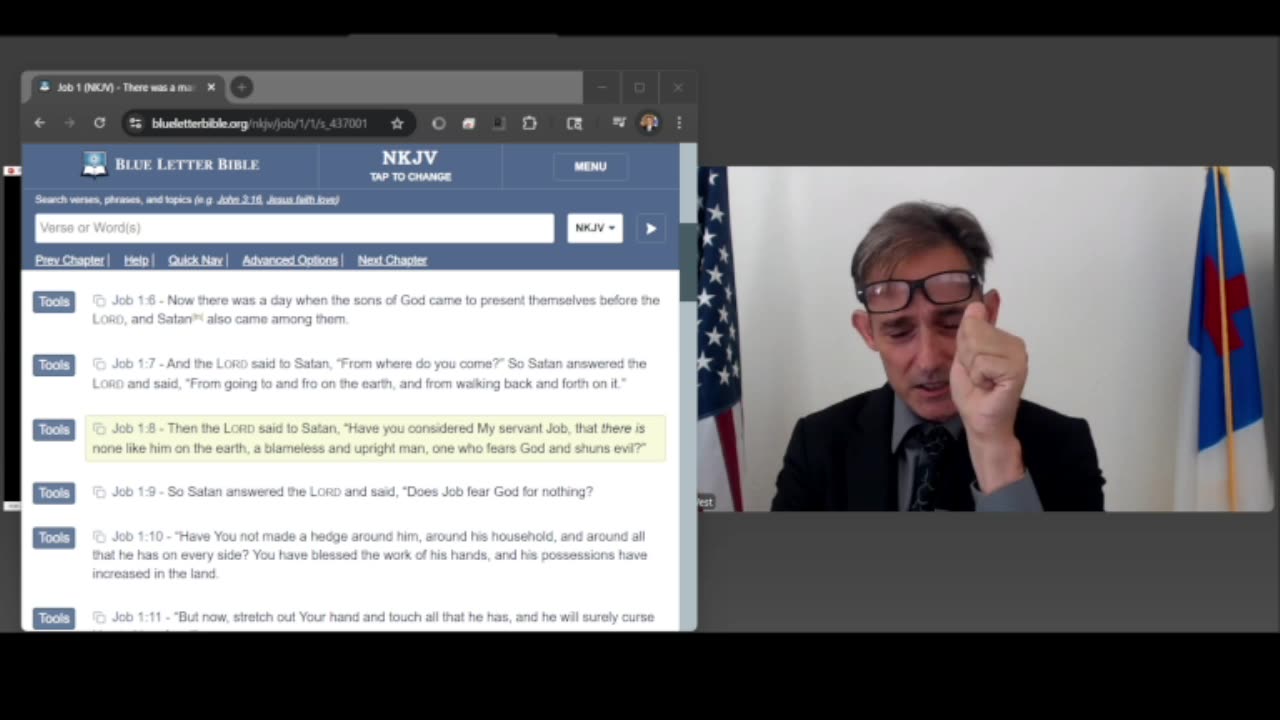 Ephesians 5:20 & Job, Evidence Testing, Pastor Brad West, 6 July 2025