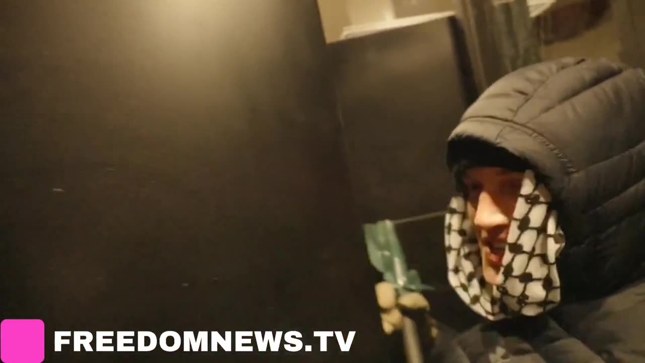 Antifa attack ICE hotel