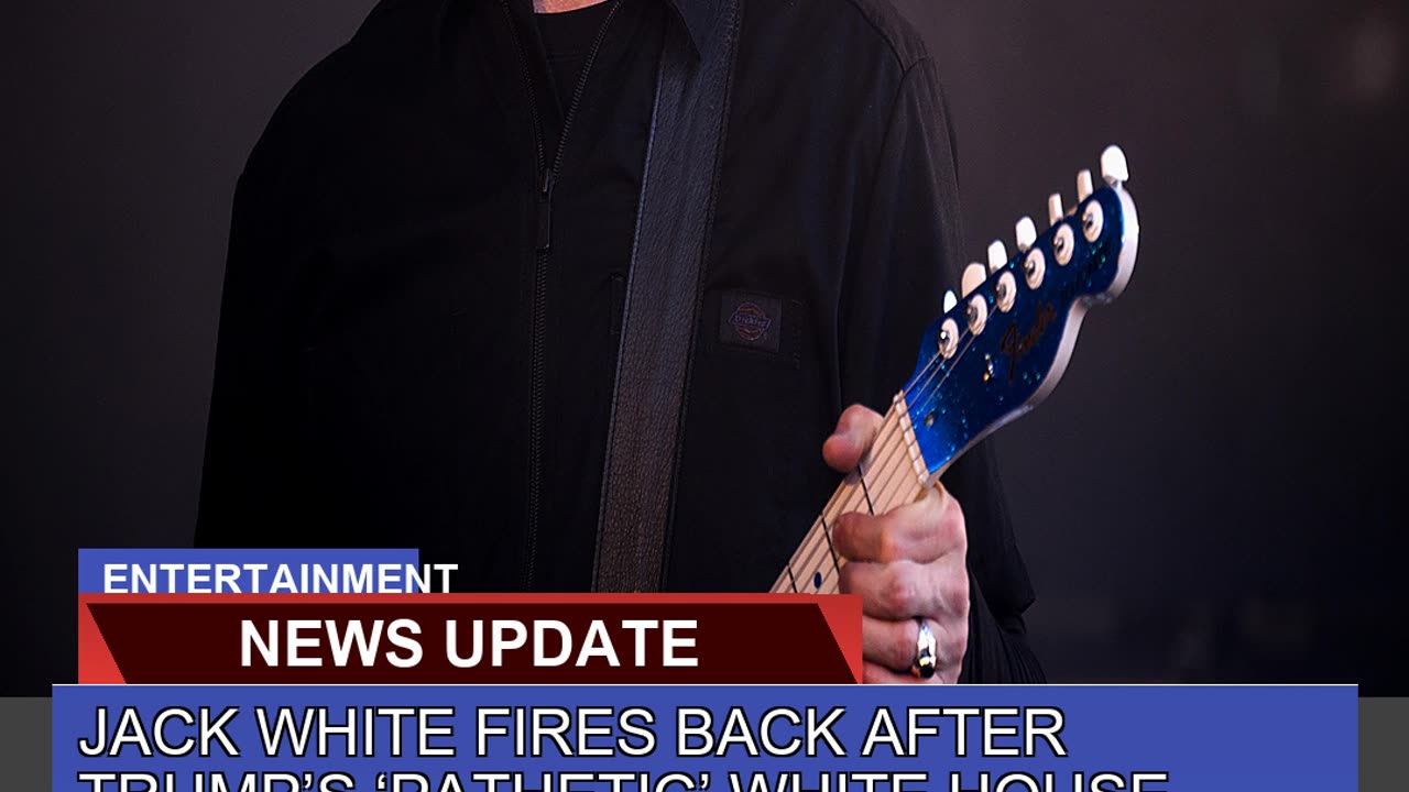 Jack White Fires Back After Trumps Pathetic Whi