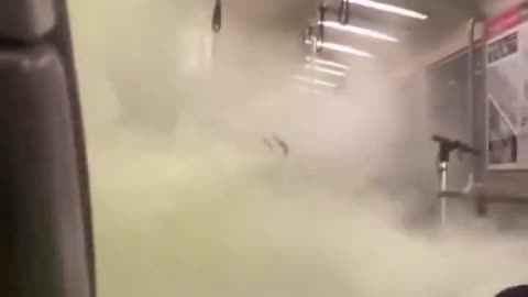 Hooded NIGGER disrupts a Peaceful Transit