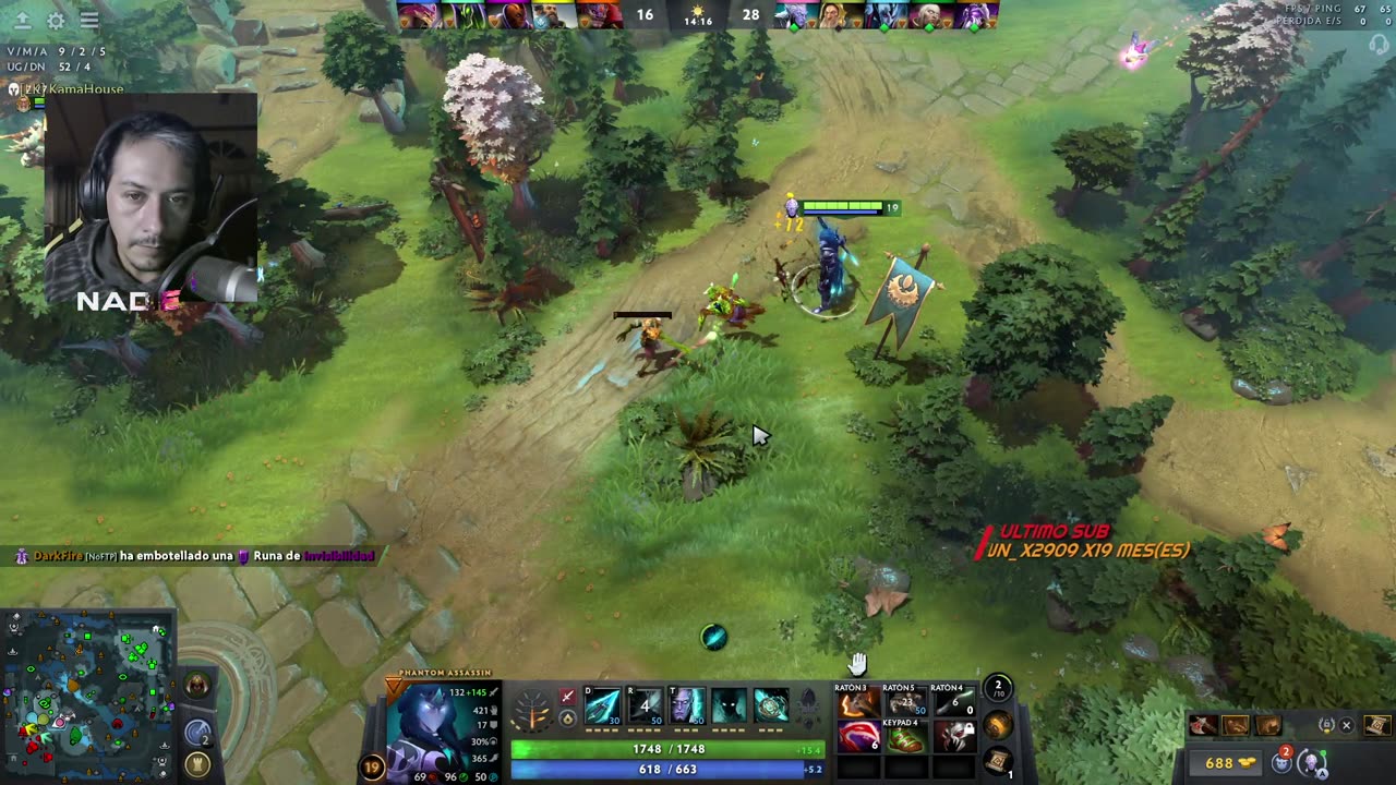 WUTHERING WAVES y su Dota 2 Casual: ¡Juega Conmigo, Novatos Bienvenidos! #WuWa #dota2live