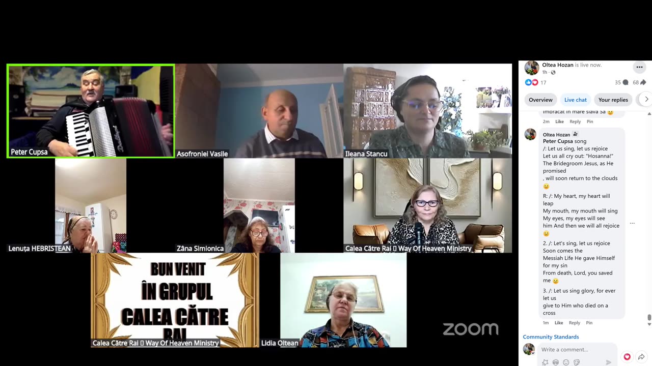 CALEA CĂTRE RAI PĂRTĂȘIE ~A FOST LIVE~ OCT 21, 2025 MARȚI SEARA USA / MIERCURI DIMINEAȚĂ EUROPA