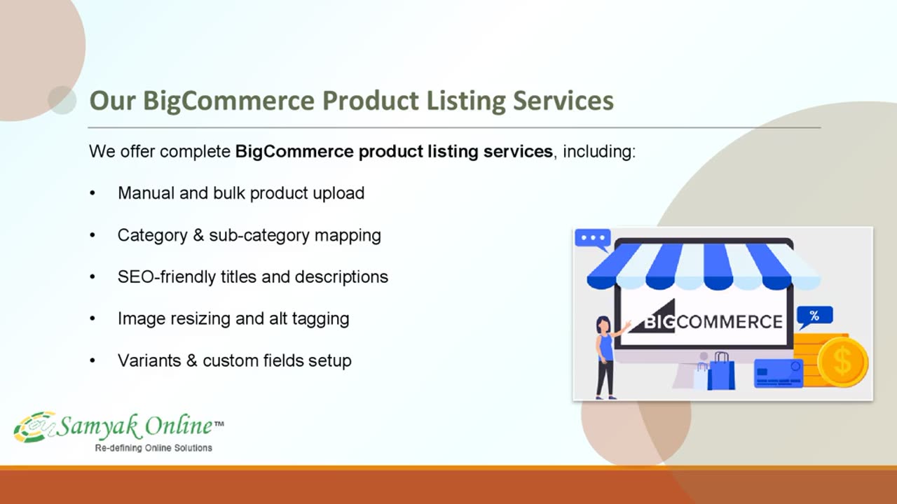 Samyak Online: Trusted BigCommerce Product Listing & Upload Services