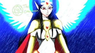 Speedpaint thunder rain and lightning beneath her heels