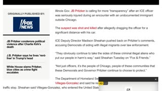 #978 - Illegal Drags Officer. Ill Gov. Pritzker Sides with Illegal