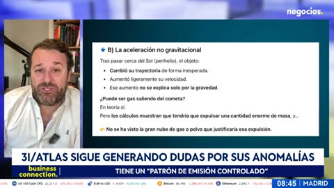El 3I/Atlas sigue cambiando: su iluminación varía cada día y su trayectoria no parece natural