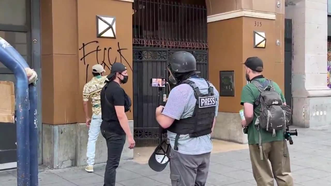 Just another day in dystopian Los Angeles.