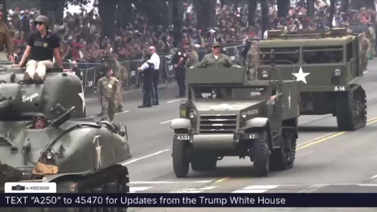 HISTORIC AMERICA 250 ARMY PARADE