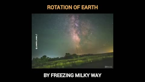 Relaxing view of the milky way