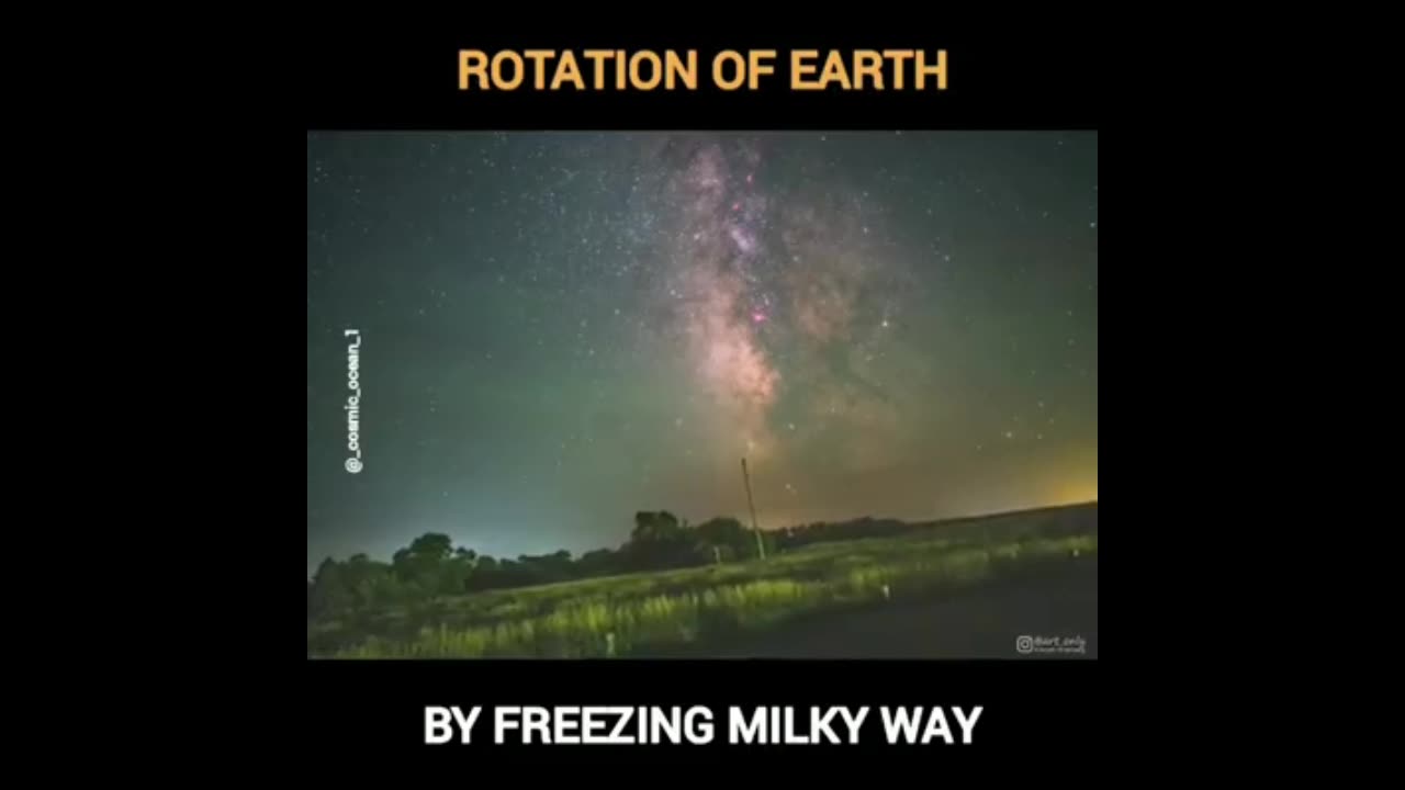 Relaxing view of the milky way