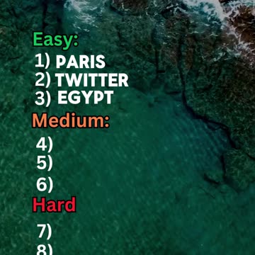 General Knowledge Quiz #1