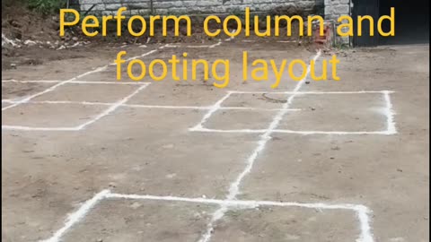 Site cleaning to Footing excavation