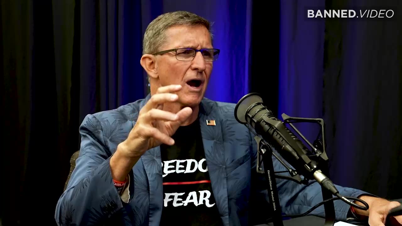 General Michael T. Flynn Lays Out Plan To Save America And The World