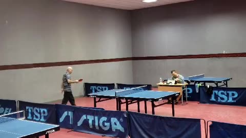 Funny table tennis fail