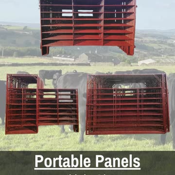 American-Made Portable Fence Panels