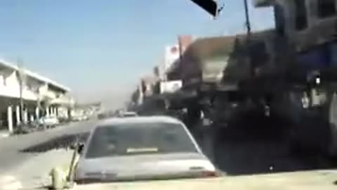 Humvee Chaos in Baghdad Streets