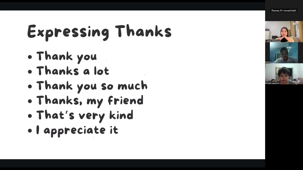 Simple Phrases Class (5)