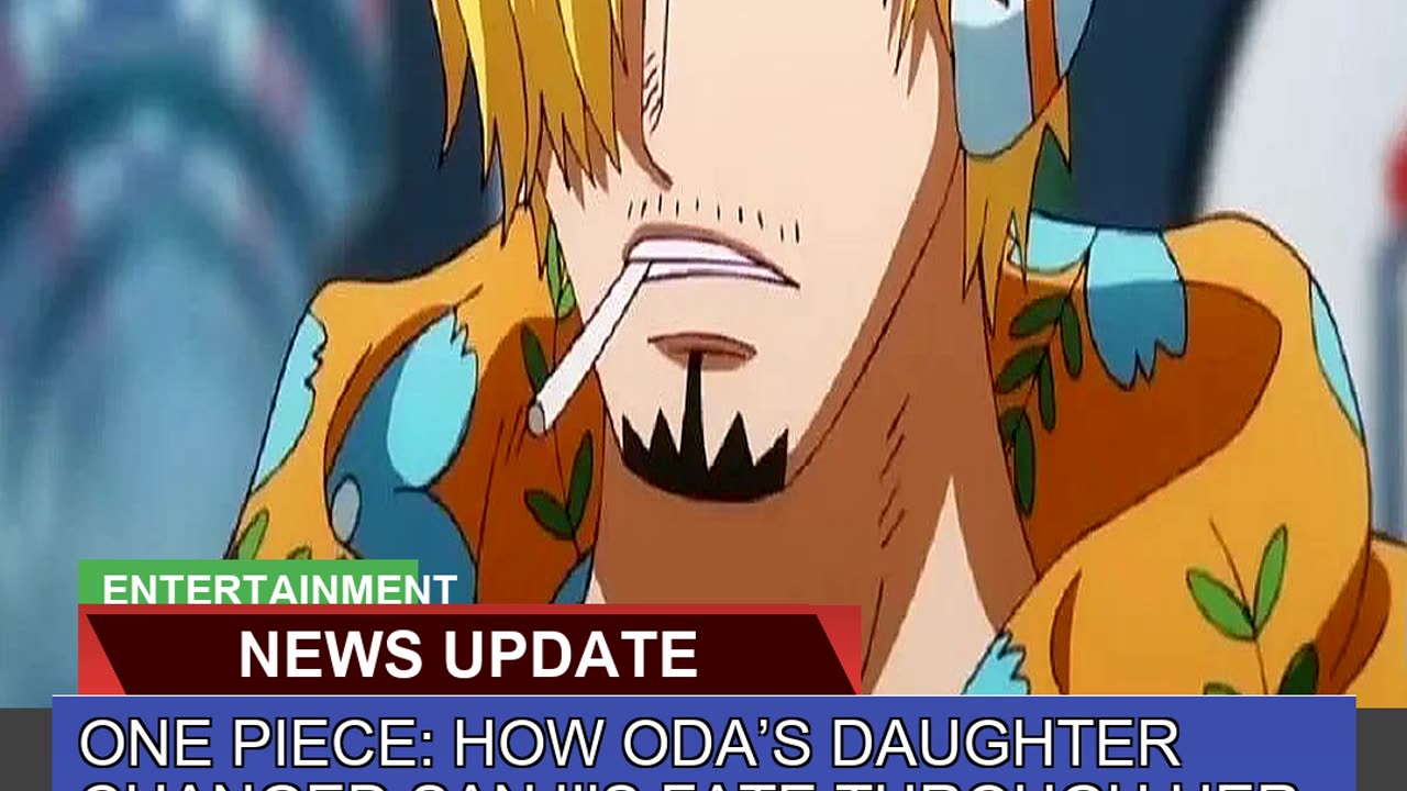 One Piece How Odas Daughter Changed Sanjis Fate