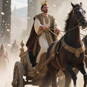 The Prophet who out-ran a Chariot.