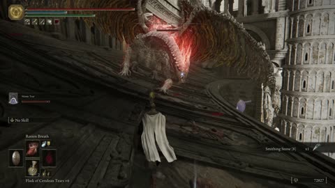 Elden Ring PC | Ancient Dragon Smithing Stone drop from Crumbling Beast Grave site of grace