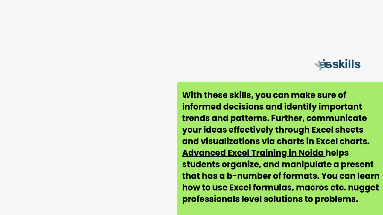 Advanced Excel in Noida: Is It Still Useful?