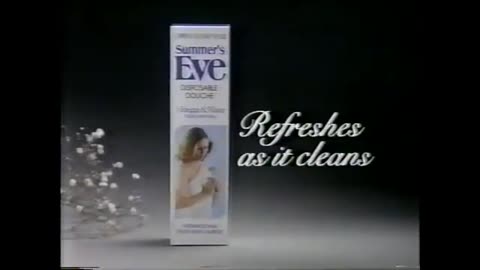 Summer's Eve Douche TV Commercial from 1988