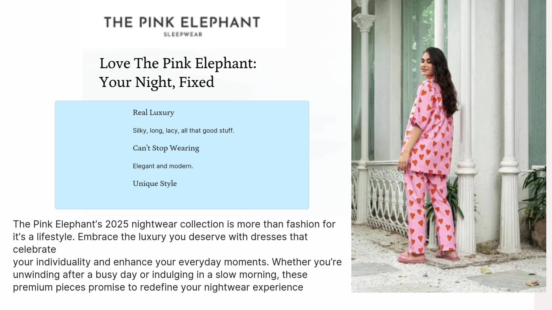 Luxury Redefined Top Premium Nightwear Dresses of 2025 for the Modern Woman