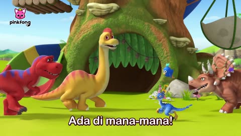 Sekolah Dino Pinkfong Ep. 1–5 – Warna & Angka Jadi Seru!
