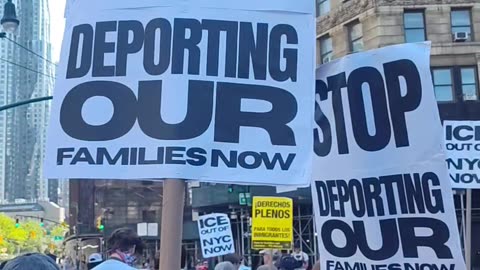 "Stop the deportations now!"