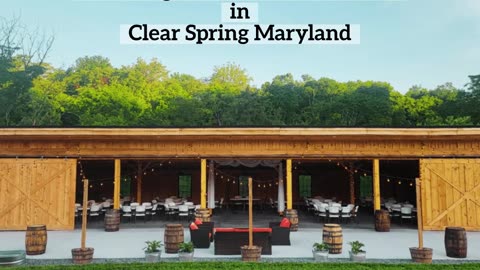 Wedding Venue and Event Venue Clear Spring Maryland