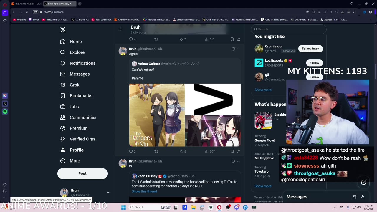 ThatsTheBruh Romance Anime Debate