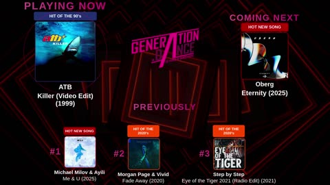 Generation Dance Radio - EDM, Dance, Eurodance, Trance, House, Hands up
