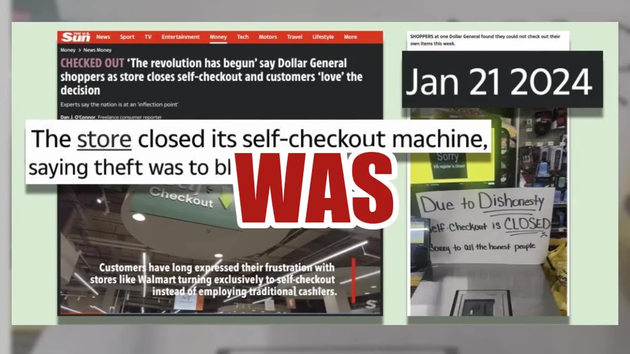 Fact Check: Dollar General Did NOT Post Sign Saying Self-Checkout Is Closed 'Due To N-----s'