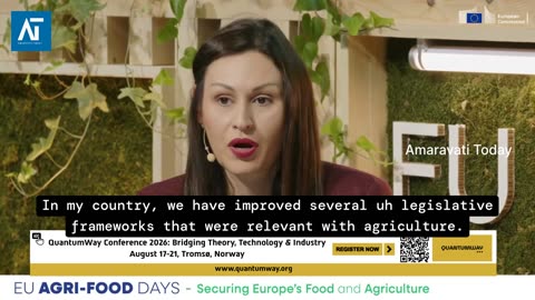 EU Agri-Food Days 2025: Opening Session on Food Security & CAP | Amaravati Today