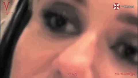 Reptilian Miley Cyrus Blinking Sideways Again!