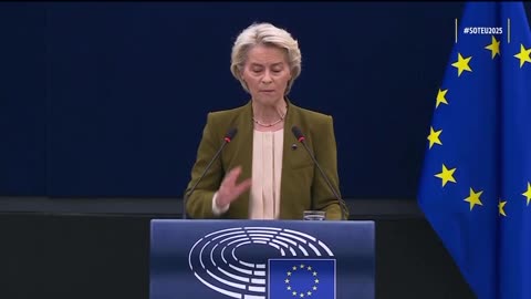 URSULA VAN DER LEYEN CALLS FOR NEW WORLD ORDER AND RISE OF REVIVED ROMAN EMPIRE