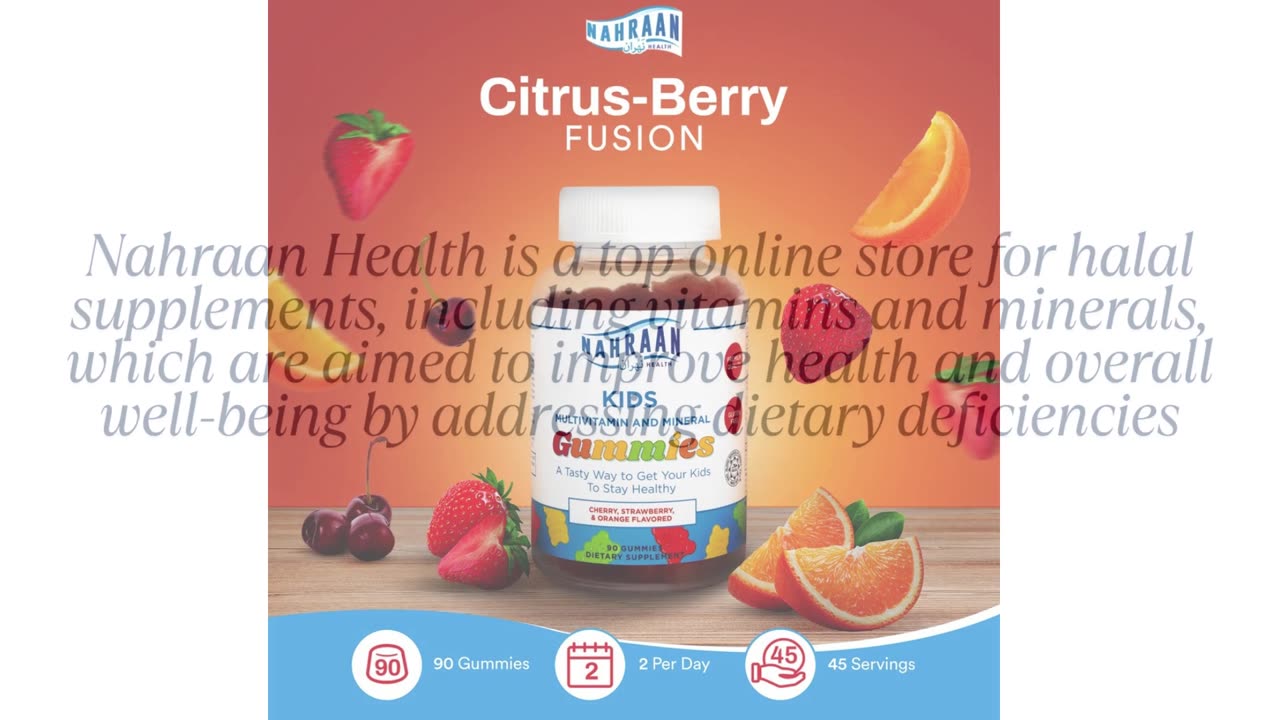 Kids Halal Vitamin Gummies