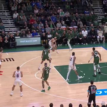 NBA - Book pulls from deep and gets the foul with it 😮‍💨 Suns/Bucks