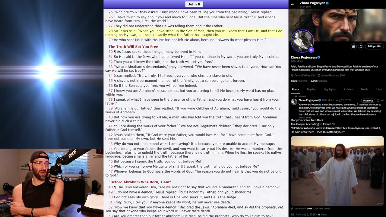 Live: Bible Study-~SUNDAY-~4-~MAY-~2025.
